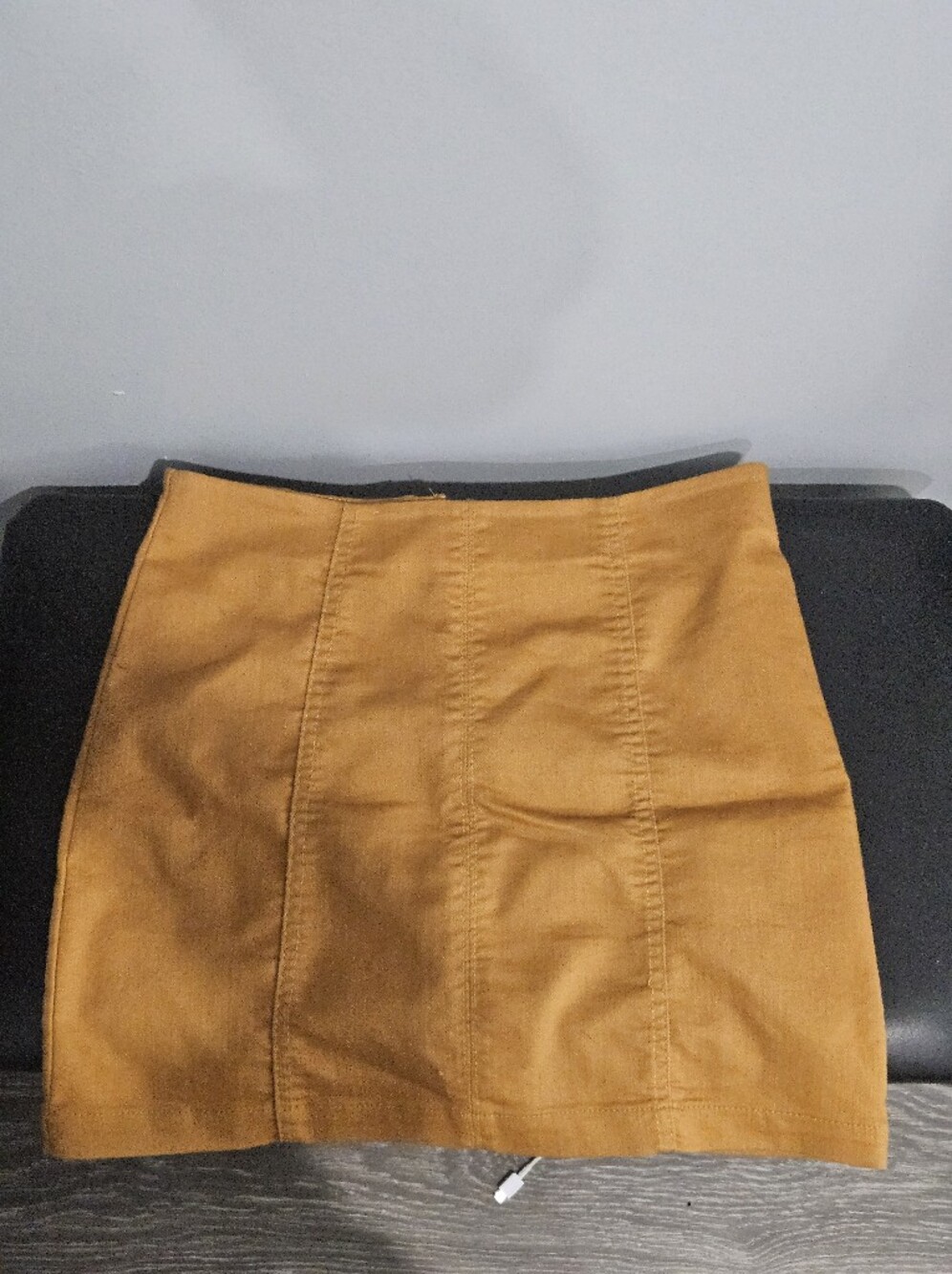 Forever 21 Mustard Brown Mini Skirt